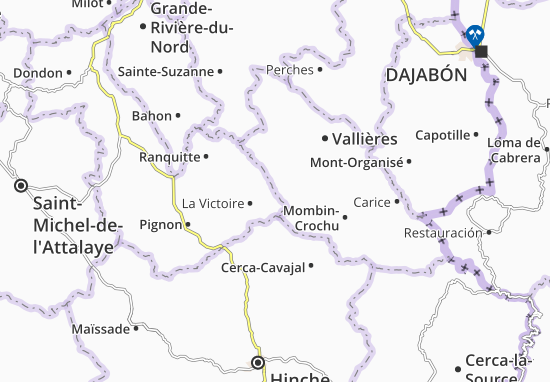 Mapa La Victoire