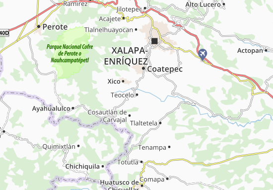 Mapa Teocelo