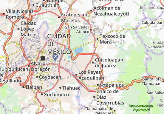Carte-Plan Chimalhuacán