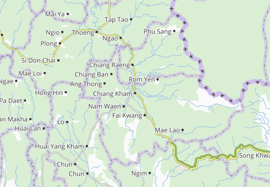 Mapa Chiang Kham