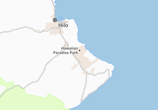 Mapa Hawaiian Paradise Park