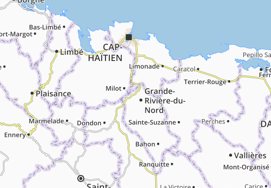 Carte-Plan Grande-Rivière-du-Nord
