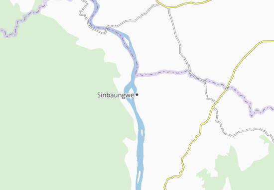 Karte Stadtplan Sinbaungwe