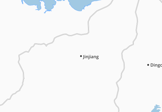 Karte Stadtplan Jinjiang