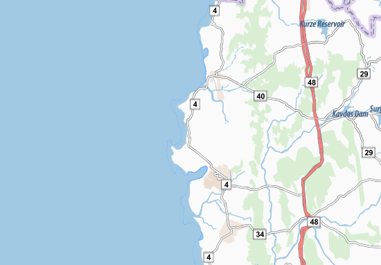 Mapa Tarapur