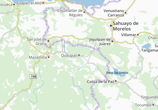Mapa Quitupan