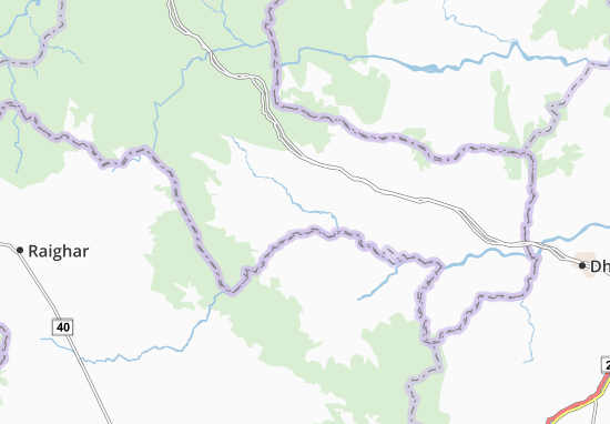 Mapa Amlipadar