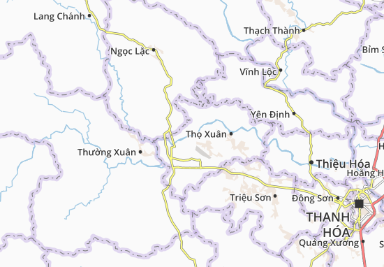 Mapa Xuân Thiên