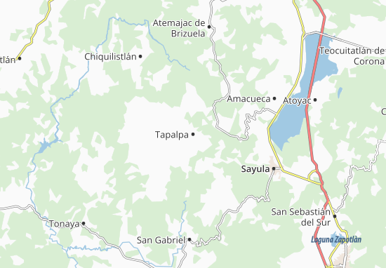 Mapa Tapalpa