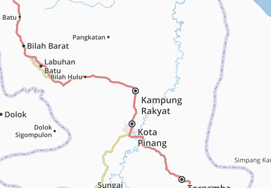 Kampung Rakyat Map