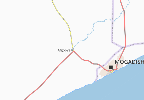 Afgooye Map
