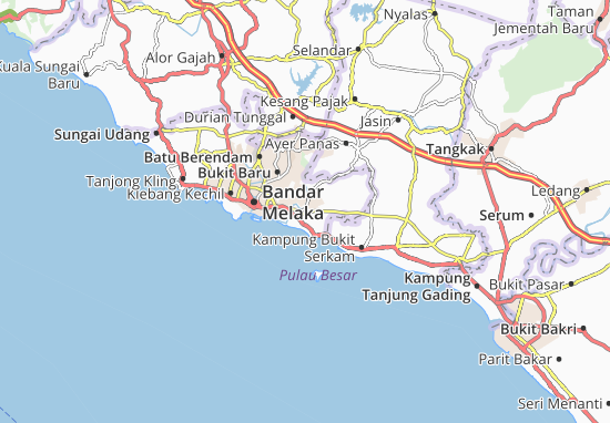 Mapa Kandang