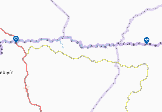 Mapa Bikondom