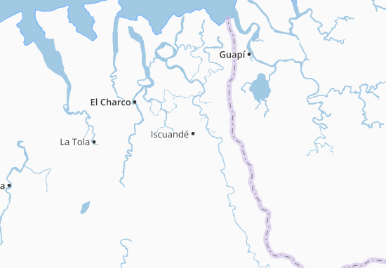 Mapa Iscuandé