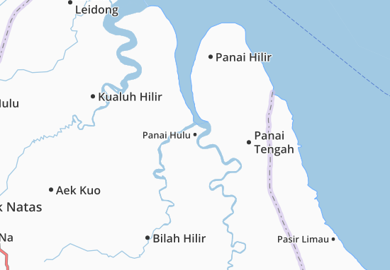 Karte Stadtplan Panai Hulu