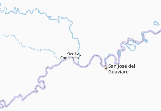 Mapa Puerto Concordia