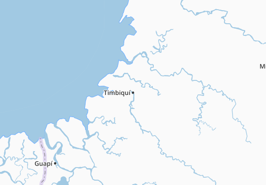 Mapa Timbiquí