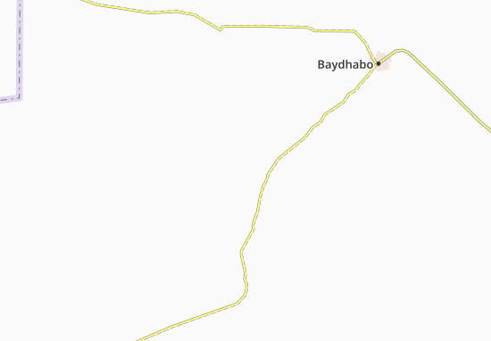 Karte Stadtplan Xiyaad Yerey