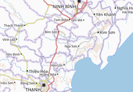 Mapa Hà Châu