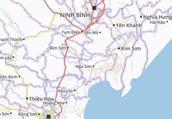Mapa Hà Vinh