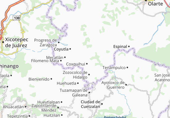 Mapa Chumatlán