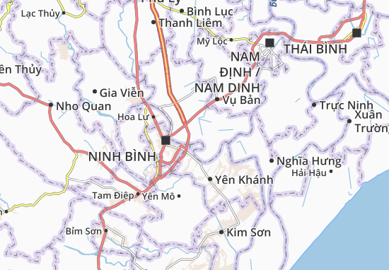 Carte-Plan Yên Khang