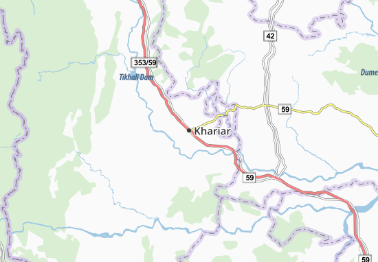 Mapa Khariar