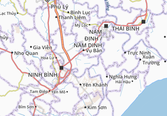 Kaart Plattegrond Yên Lương