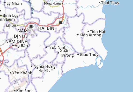 Karte Stadtplan Xuân Đài