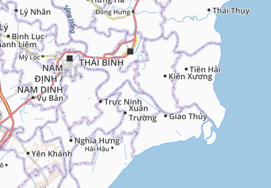 Karte Stadtplan Xuân Thành