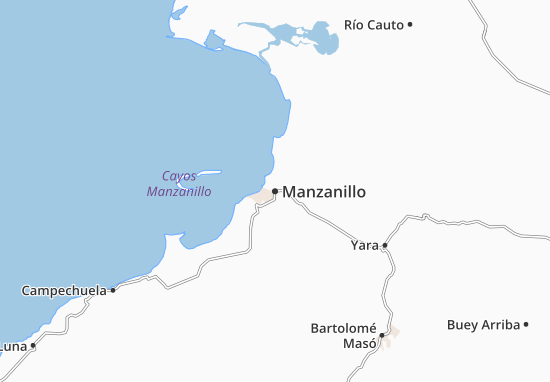 Carte-Plan Manzanillo