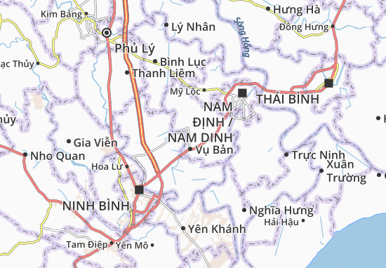 Carte-Plan Kim Thái