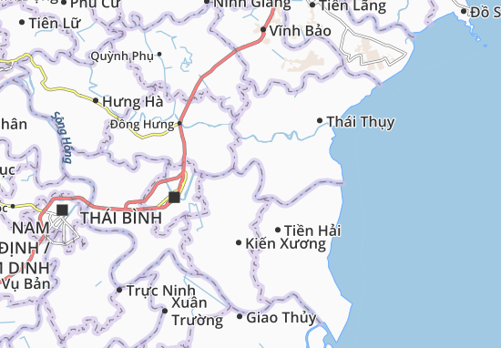 Karte Stadtplan Trà Giang