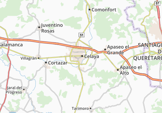 Celaya Map