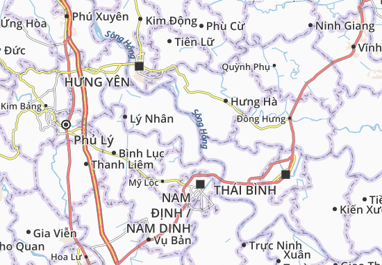 Karte Stadtplan Phú Phúc