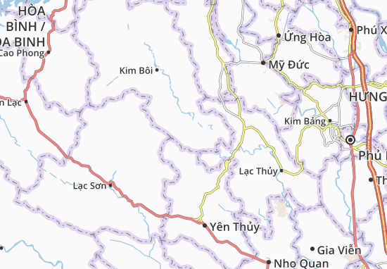 Mapa Nuông Dăm