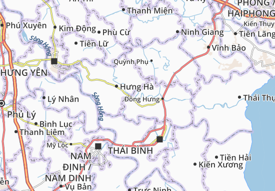 Kaart Plattegrond Lô Giang