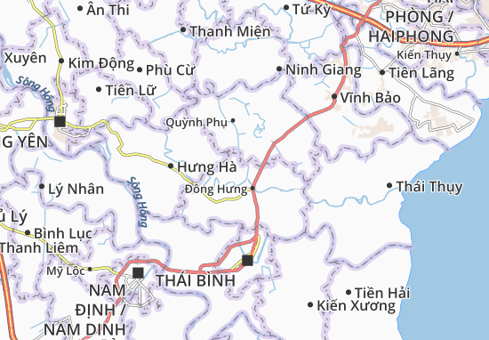 Kaart Plattegrond Liên Giang