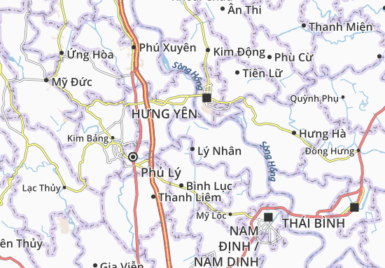 Kaart Plattegrond Công Lý