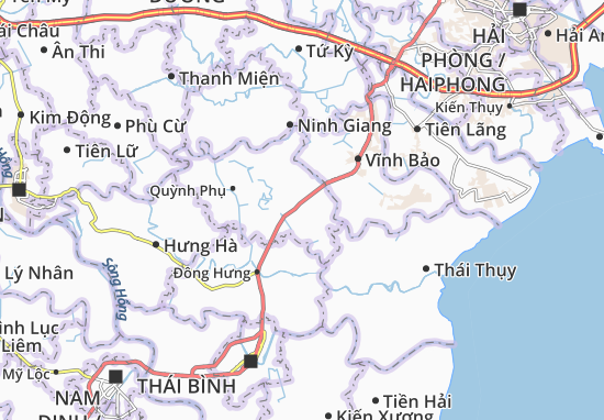 Karte Stadtplan An Vũ