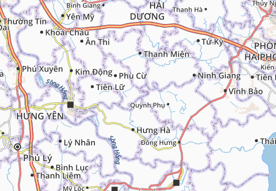 Karte Stadtplan Nguyên Hòa