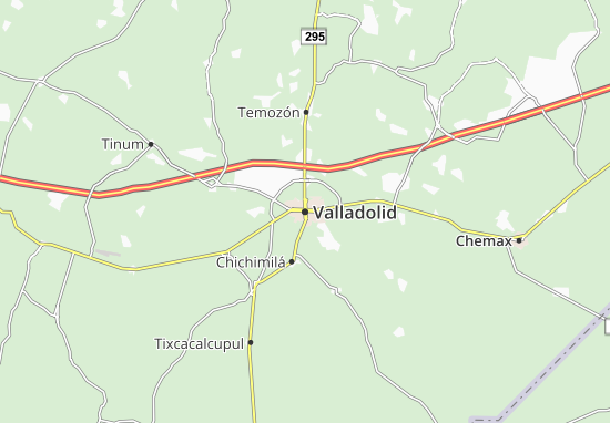 Valladolid Map