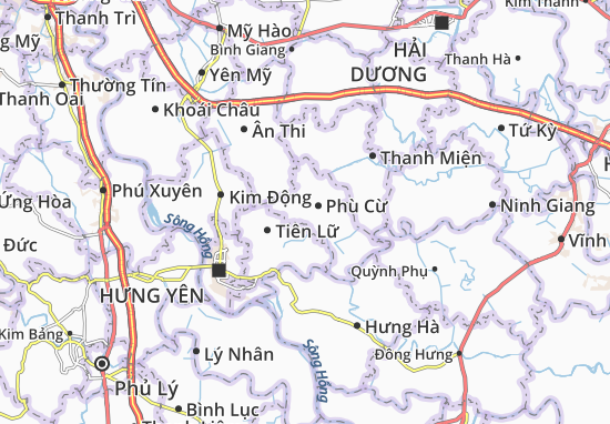 Kaart Plattegrond Đoàn Đào