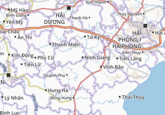 Carte-Plan Ninh Giang
