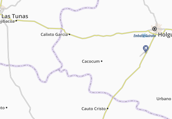 Carte-Plan San Pedro de Cacocum