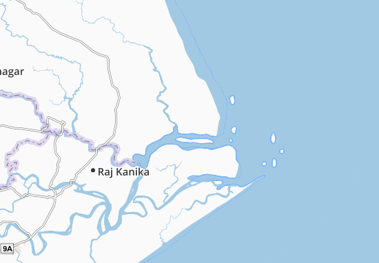 Mapa Dhamra