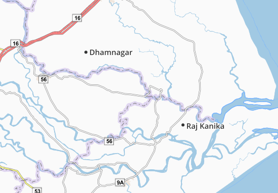 Mapa Kamardihi