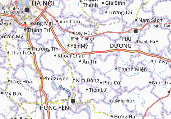 Karte Stadtplan Hoàng Hoa Thám