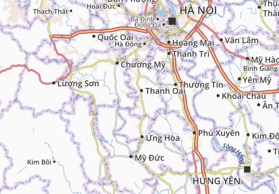Karte Stadtplan Kim Thư