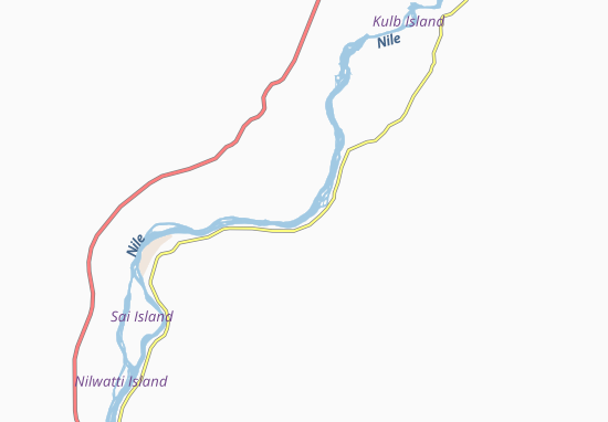 Karte Stadtplan Kosha-West